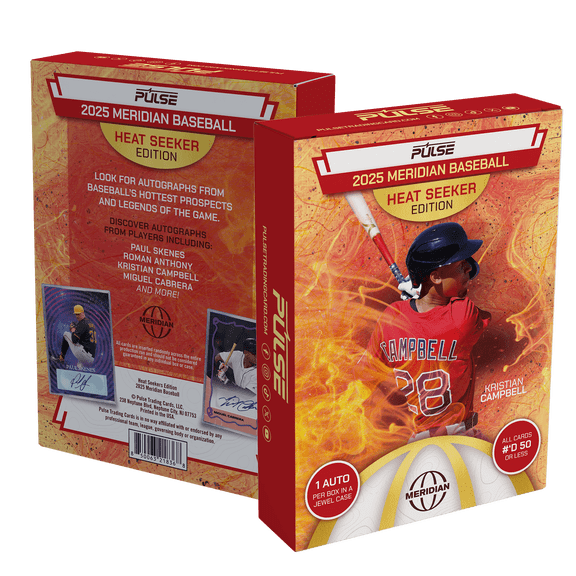 2025 Pulse Meridian Baseball Heat Seeker Editon-1 Autograph Per Box