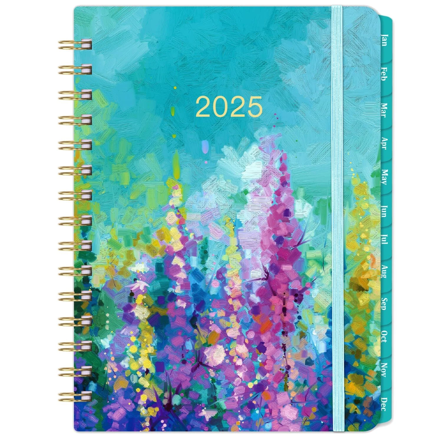 2025 Purple Weekly Monthly Planner 6.3 X 8.4 Easy Planning And Scheduling