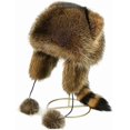 thumbnail image 1 of 2025 Raccoon Tail Mood Hat with Detachable Fluffy Earmuffs, Retro Y2K Winter Accessory for Cottagecore and Casual Style, 1 of 7