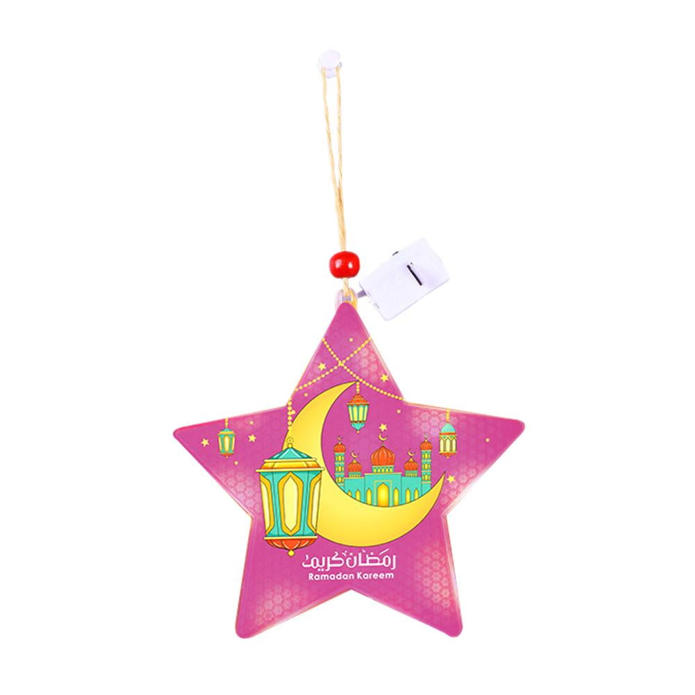 2025 Ramadan Eid al Fitr Home Dection Light Moon Castle Star Shaped
