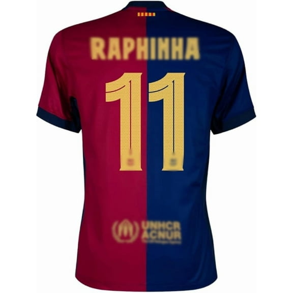 2025 Raphinhaa Men’s Soccer Jersey Fan Version Short Sleeve Shirt