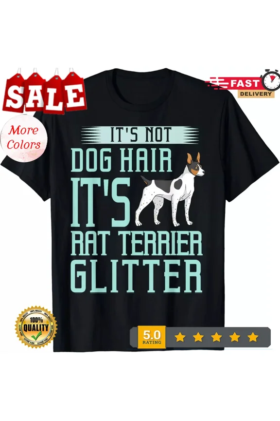 2025/Rat Terrier Dog Gift Puppies Owner Lover Gift Unisex T-Shirt