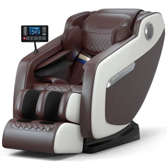 IKENHOTPRO Zero Gravity Massage Chair 20 Airbags 8+2 Rollers Heat Bluetooth