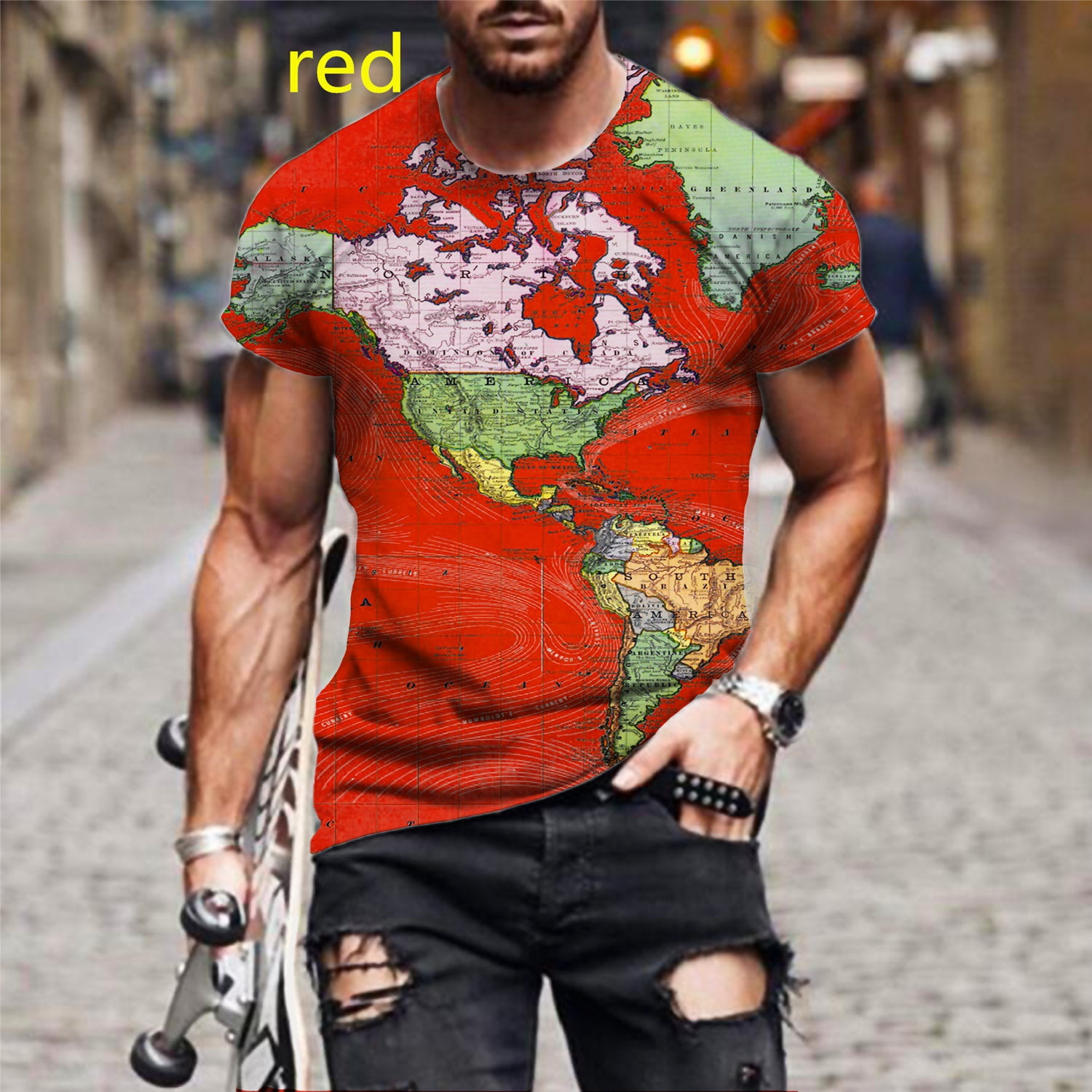 2025 Retro World Map 3d Printed - 2025 Retro World Map 3d Printed T Shirt Creative Short Sleeve Cool T Shirt 84f9f77f Ee32 4fd9 98a0 6c1b63cdac1b.4493832e8233694e8b39fad037f364e7 