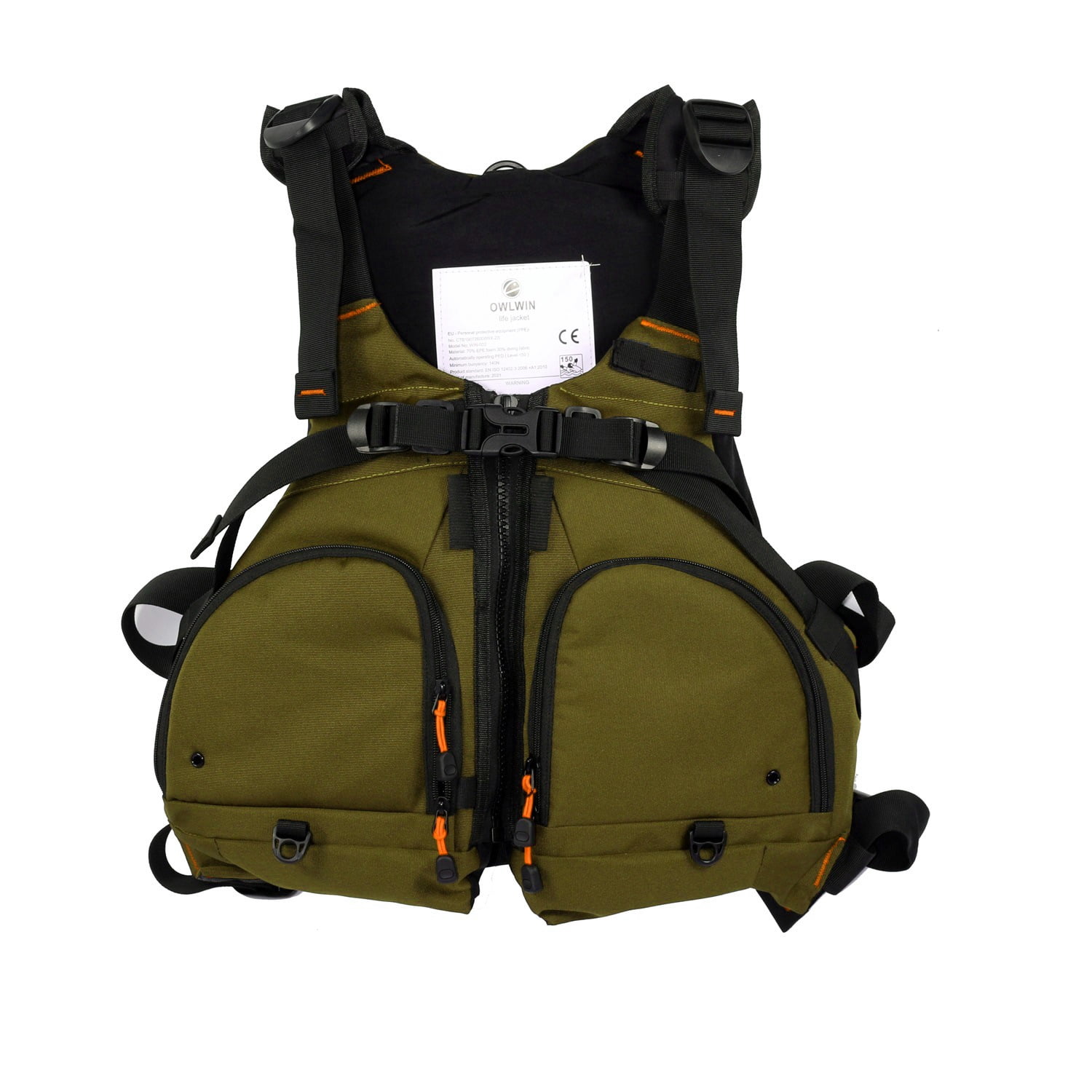 2025 River tracing life jacket, kayak buoyancy jacket, adult unisex portable lure fly fishing suit is also suitable for river tracing and pond jumping