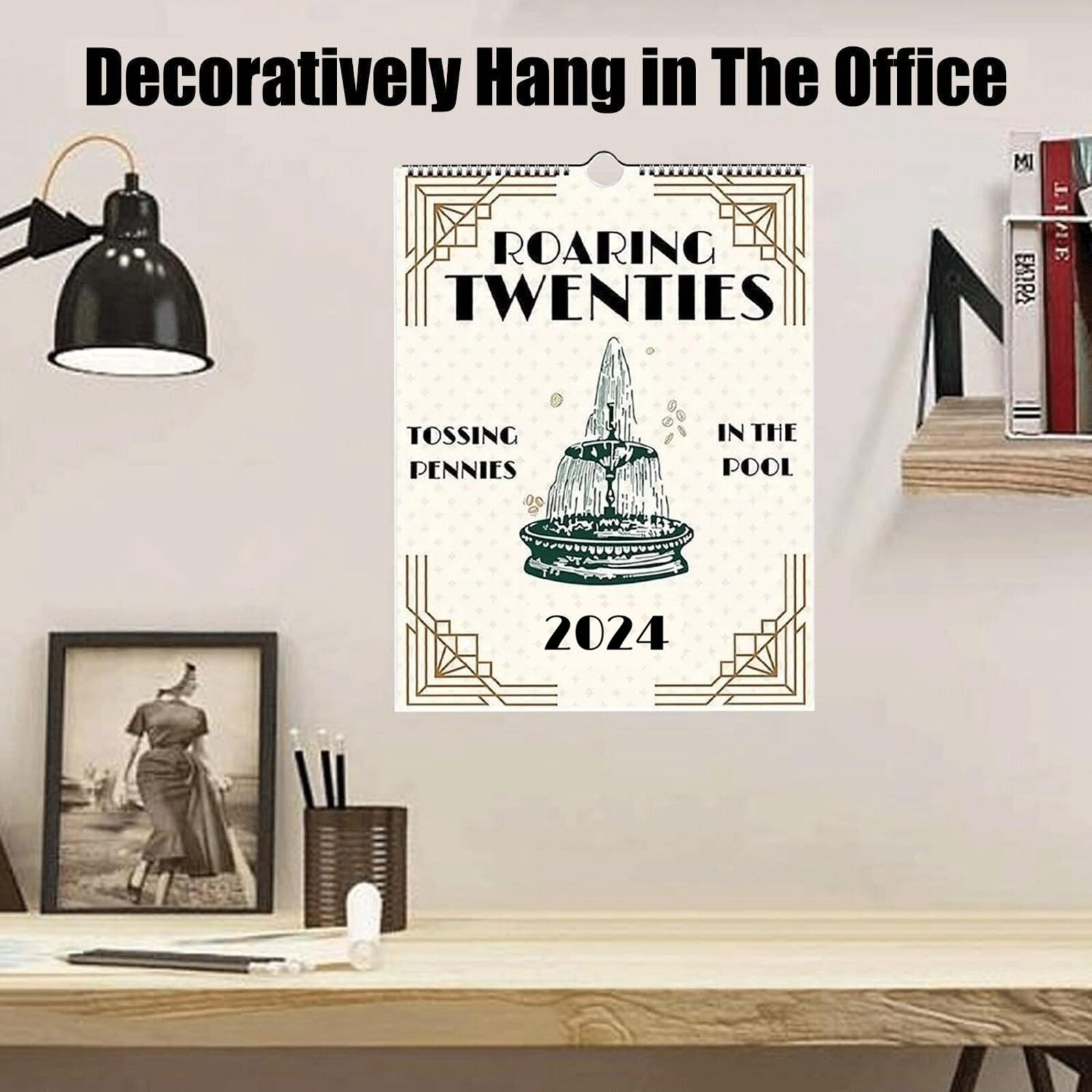 2025 Roaring Twenties Calendar Roaring Twenties Calendar Wall Calendar