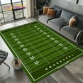 thumbnail image 1 of 2025 Rugby Field Rugby American Football Cartoon Rug for Living Room Bedroom Home Sofa ration Area Rug Non-slip Floor Mat, 1 of 5