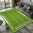 thumbnail image 1 of 2025 Rugby Field Rugby American Football Cartoon Rug for Living Room Bedroom Home Sofa ration Area Rug Non-slip Floor Mat, 1 of 5