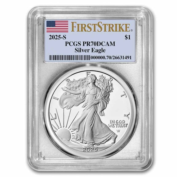 2025-S 1 oz Proof Silver Eagle PR-70 PCGS (FirstStrike)
