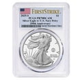 thumbnail image 1 of 2025-S Navy Privy 1 oz Proof Silver American Eagle PCGS PF 70 FS, 1 of 3