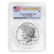 2025-S Peace Silver Dollar Proof Coin PCGS PF 69 FS