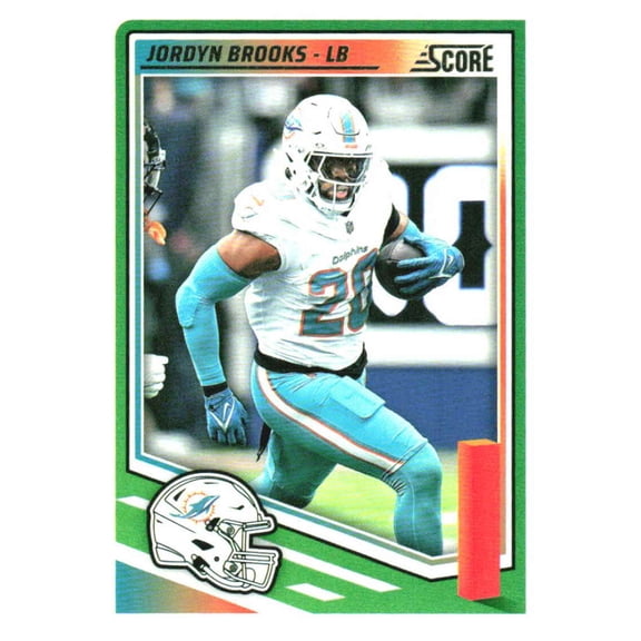 2025 SCORE #139 JORDYN BROOKS MIAMI DOLPHINS