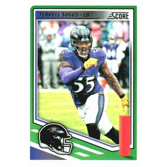 2025 SCORE #171 TERRELL SUGGS BALTIMORE RAVENS