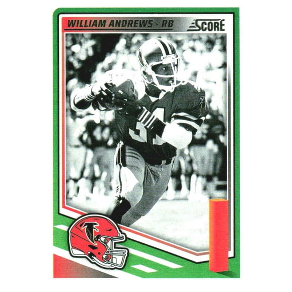 2025 SCORE #197 WILLIAM ANDREWS ATLANTA FALCONS