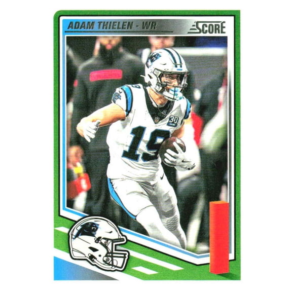 2025 SCORE #21 ADAM THIELEN CAROLINA PANTHERS