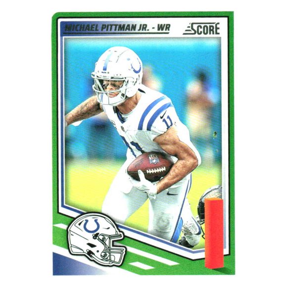 2025 SCORE #246 MICHAEL PITTMAN JR. INDIANAPOLIS COLTS