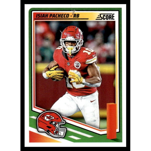 2025 SCORE #278 ISIAH PACHECO KANSAS CITY CHIEFS