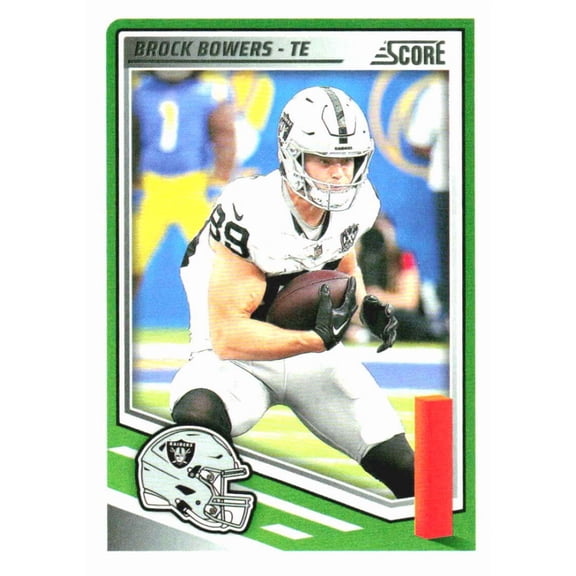 2025 SCORE #36 BROCK BOWERS LAS VEGAS RAIDERS