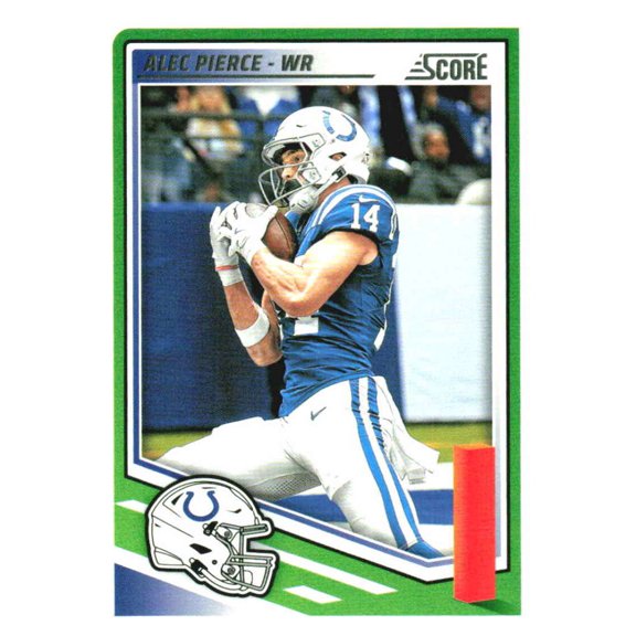 2025 SCORE #72 ALEC PIERCE INDIANAPOLIS COLTS