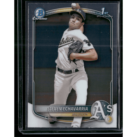 2025 Bowman Chrome BCP-73 Steven Echavarria Near Mint or Better Baseball Card
