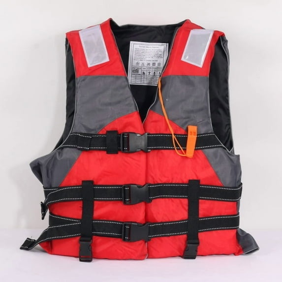 2025 Safety Belt, Adult and Children's Life Jacket, Waterproof Belt, Survival Whistle, Water Sports Vest, Easily Adjustable and Portable