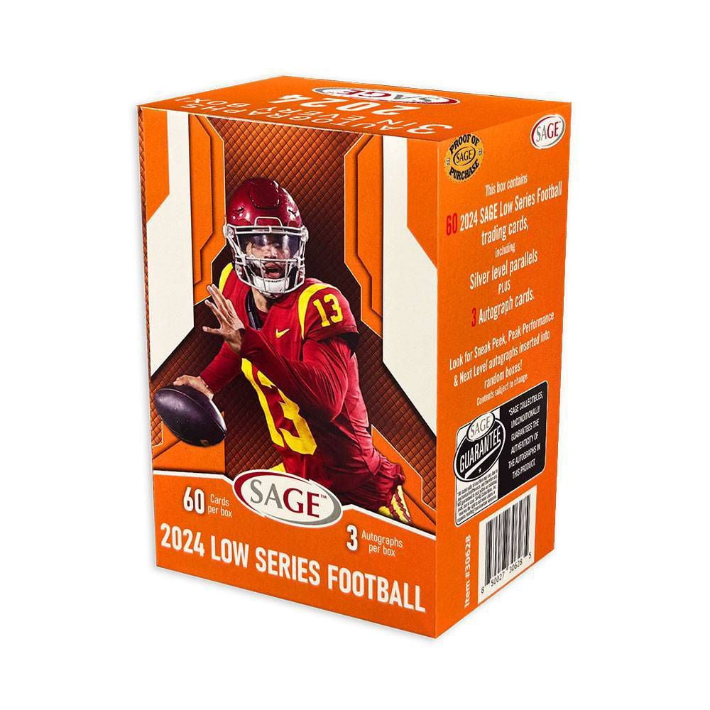 2025 Sage Low Series Football Blaster Box Trading Cards