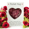 thumbnail image 1 of Pocket Hug Heart with Greeting Cards,Long Distance Relationship Gifts,Gifts for Boyfriend Girlfriend,I Love You Gift for Him Her - D, 1 of 3
