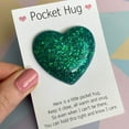 thumbnail image 1 of Pocket Hug Heart with Greeting Cards,Long Distance Relationship Gifts,Gifts for Boyfriend Girlfriend,I Love You Gift for Him Her - A, 1 of 2