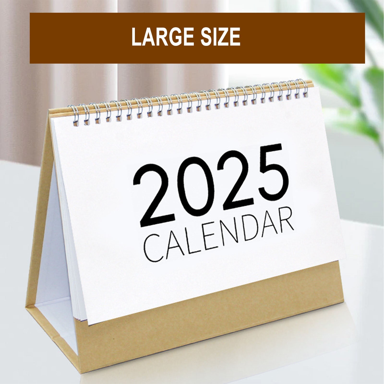 2025 Savings Clearance Under 10 Desk Calendar 2025 Kraft Paper