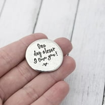 Under $5 Personalized Stainless Steel Pocket Coins Decision Making Fortunes Coins Engraved Lover And Friend - J