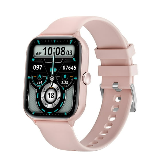 Smart Watch Bluetooth Call Men's Full Fitness Women's Sleep Monitoring Smart Watch , Pink