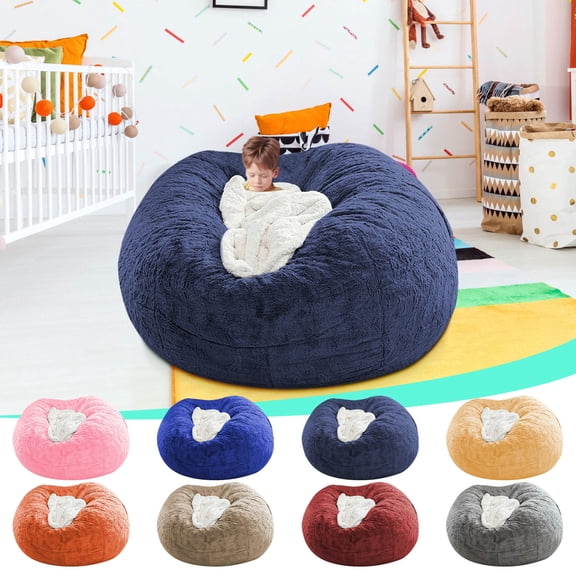 PRETXORVE Sofa Cover, Soothing Home Sofa Covers, 1pc Chair Cover Large Circular SoftFluffy Comfortable Velvet Sofa Cover for Living Room Bedroom Office Home Decoration ONLYCover