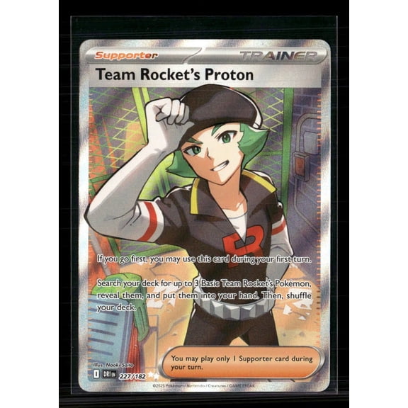 2025 Pokmon Scarlet & Violet Destined Rivals Proton FA Secret Rare Holo #227/182