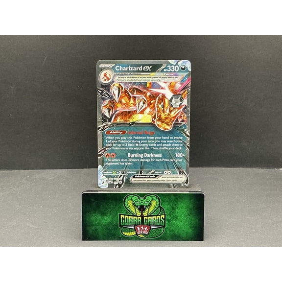 2025 Scarlet & Violet Promo Card Charizard EX Holo Black Star Promo #SVP EN 196