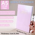 2025 Schedule Notepad Inside Page A5 Efficiency Manual Planning