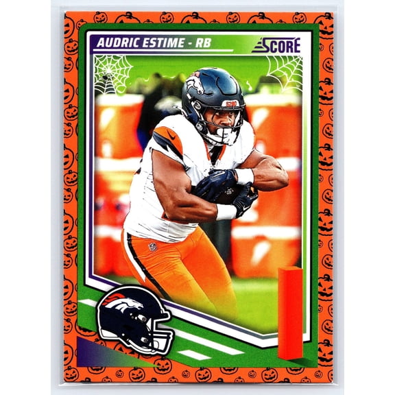 Near Mint 2025 Score-A-Treat Audric Estime #172 Broncos NFL Football Card