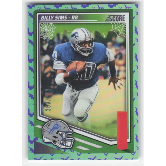 2025 Score-A-Treat Billy Sims #233 Bats /399 SN SUPER COOL CARD!!