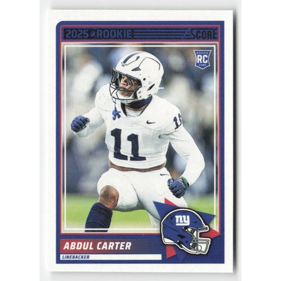 2025 Score Abdul Carter #16 RC