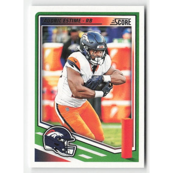2025 Score Audric Estime #172 Scorecard