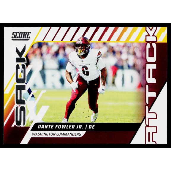2025 Score Dante Fowler Jr. #14 Sack Attack
