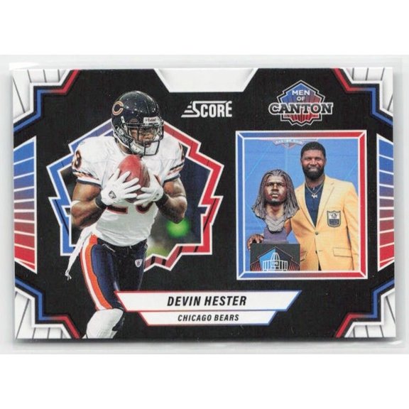 2025 Score Men of Canton #3 Devin Hester Chicago Bears NFL Football Card Near Mint or Better