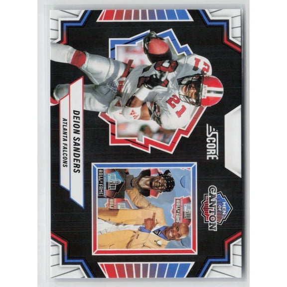 2025 Score Men of Canton Deion Sanders #7