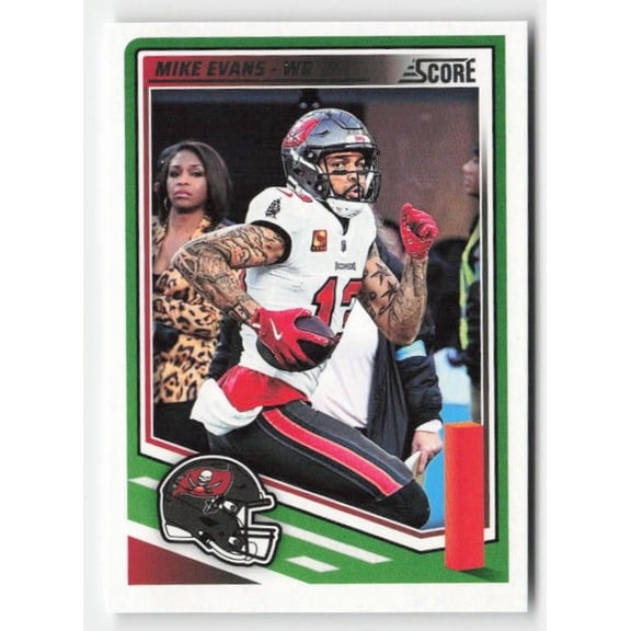 2025 Score Mike Evans #285 Tampa Bay Buccaneers Football Card