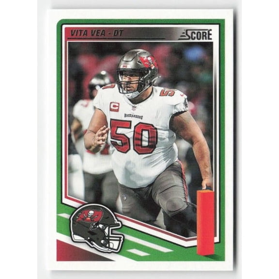 2025 Score Vita Vea #156 Tampa Bay Buccaneers Football Card
