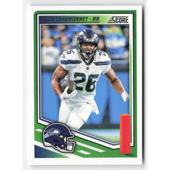 2025 Score Seattle Seahawks Zach Charbonnet #247 NFL Football Card Near Mint