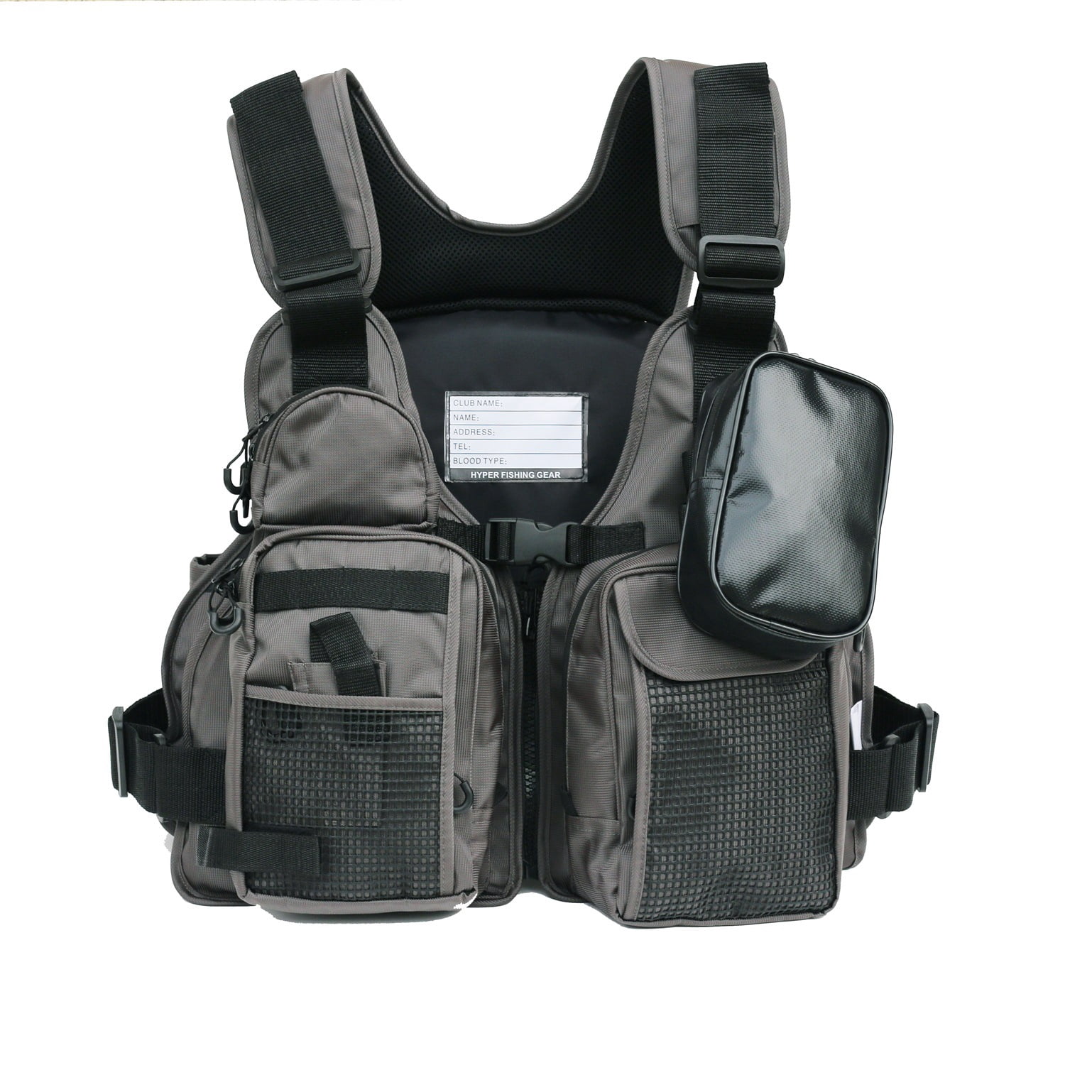 2025 Sea fishing life jacket rock fishing lure fishing vest adult multi-pocket large buoyancy foam detachable surfing water general