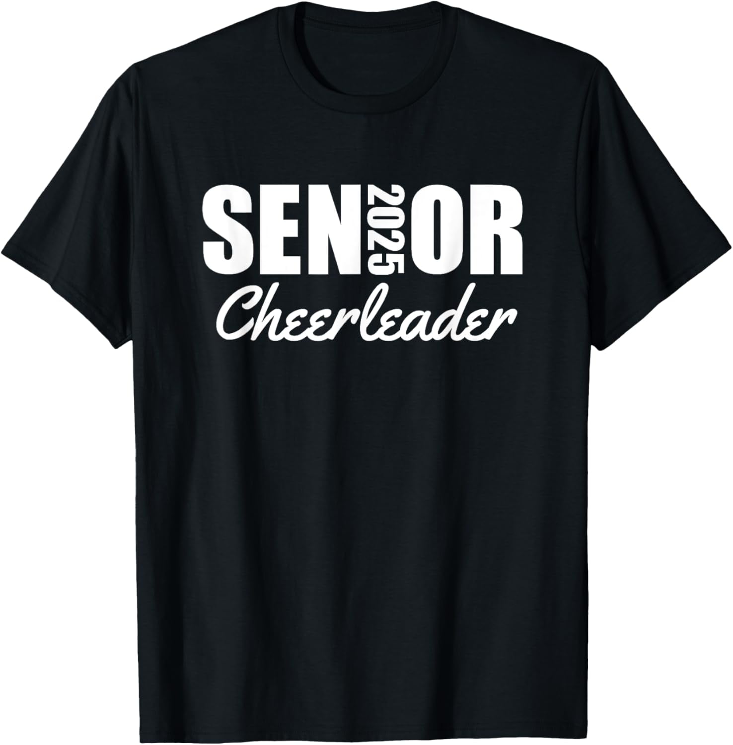 2025 Senior Cheerleader Class Of 2025 Varsity Cheer Team TShirt
