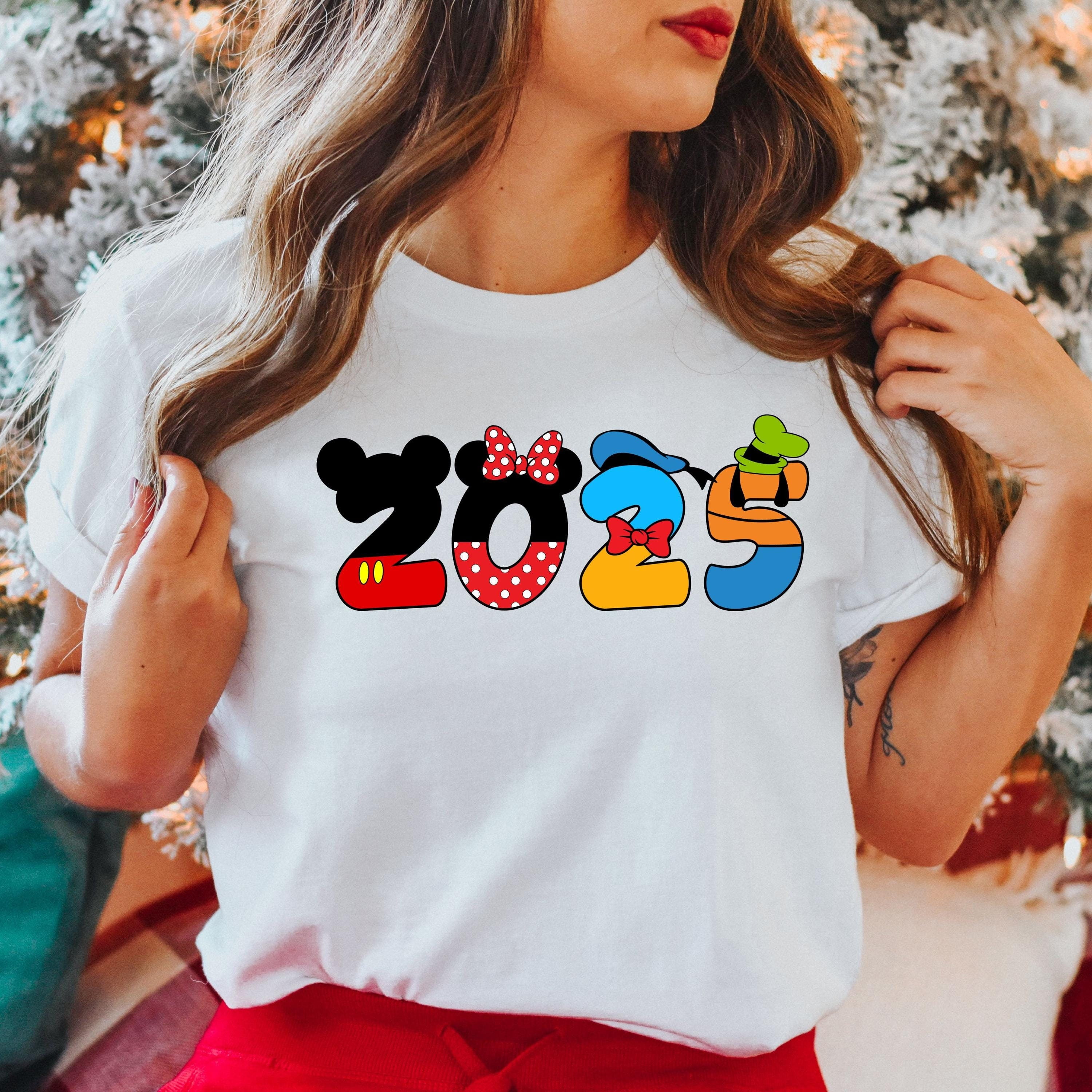 2025 Shirt, Disney 2025 Shirt, Mickey 2025 Shirt, Disney Christmas