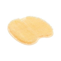 2025 Shower Foot Scrubber Mat - Wall Mounted Back Washer with Suction Cups, Exfoliating Bath Brush for Feet & Body - -Resistant Silicone Foot Cleaner for Men/Women