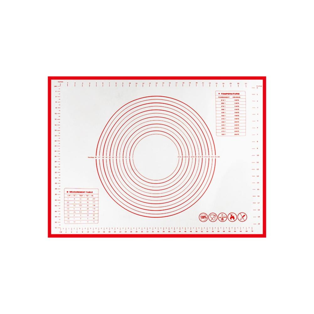 BlueBark Silicone Baking Mat - 32"L X 24"W, Non-Slip, With Measurements, Reusable Pastry/Dough Mat